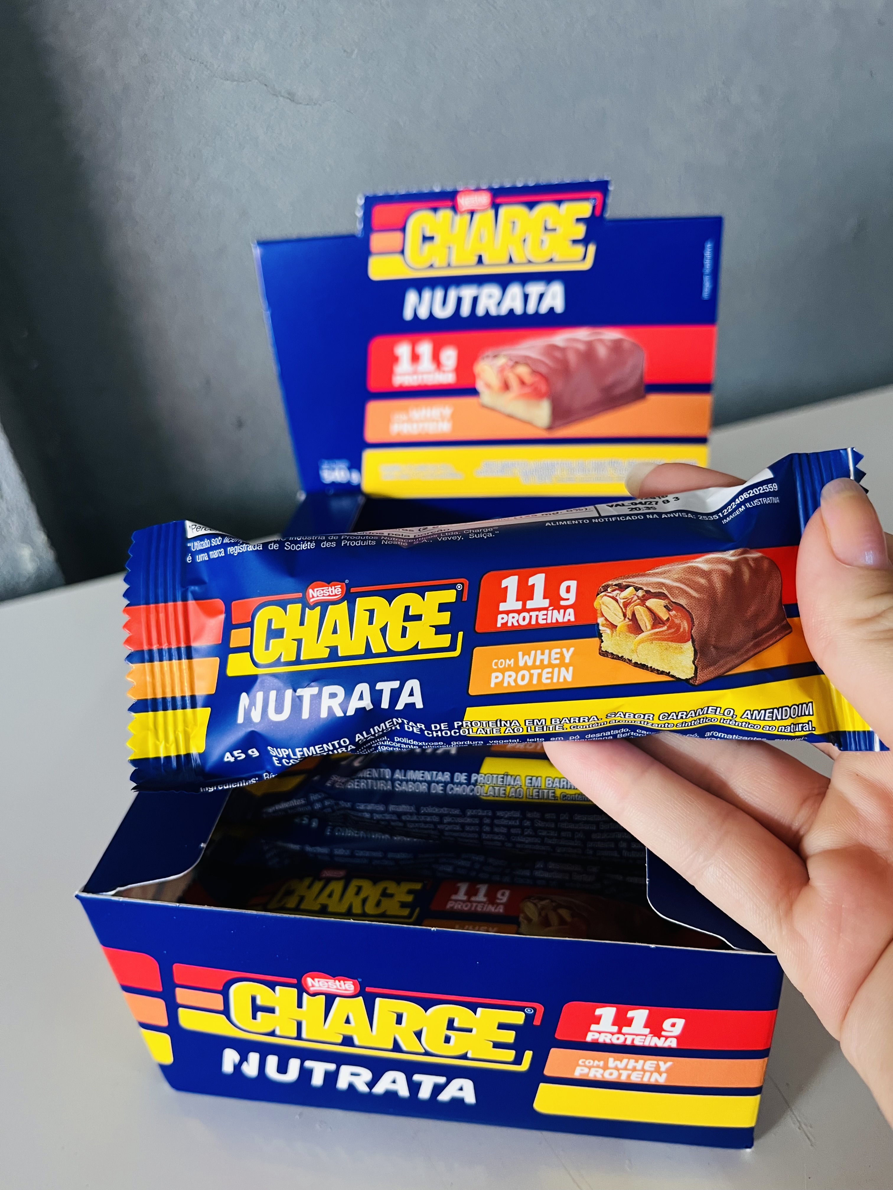 Nutrata Chargr, barrinha proteica