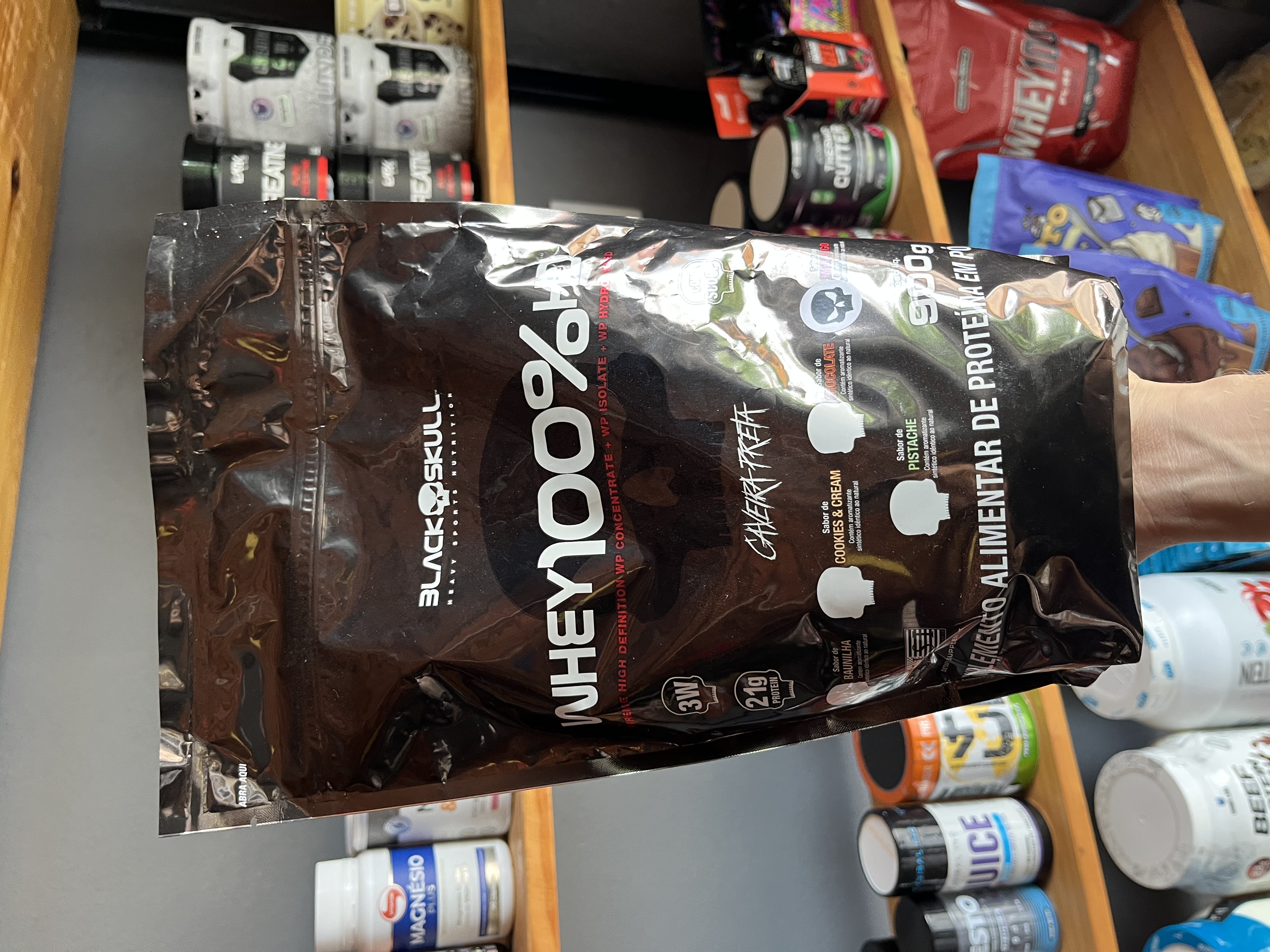 Whey Protein Black Skull, Sachê 900g