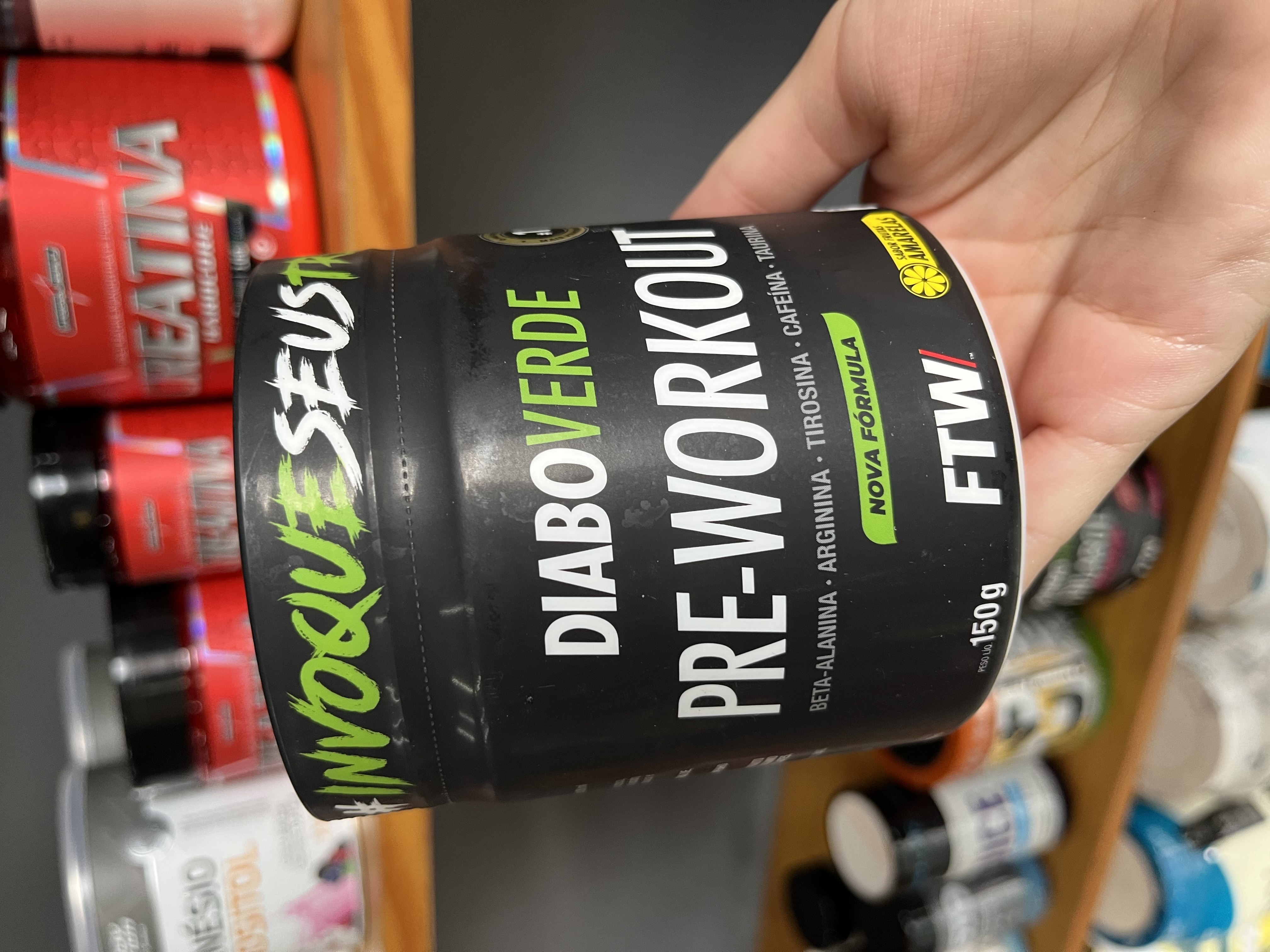Diabo Verde, Pré-workout, 150g