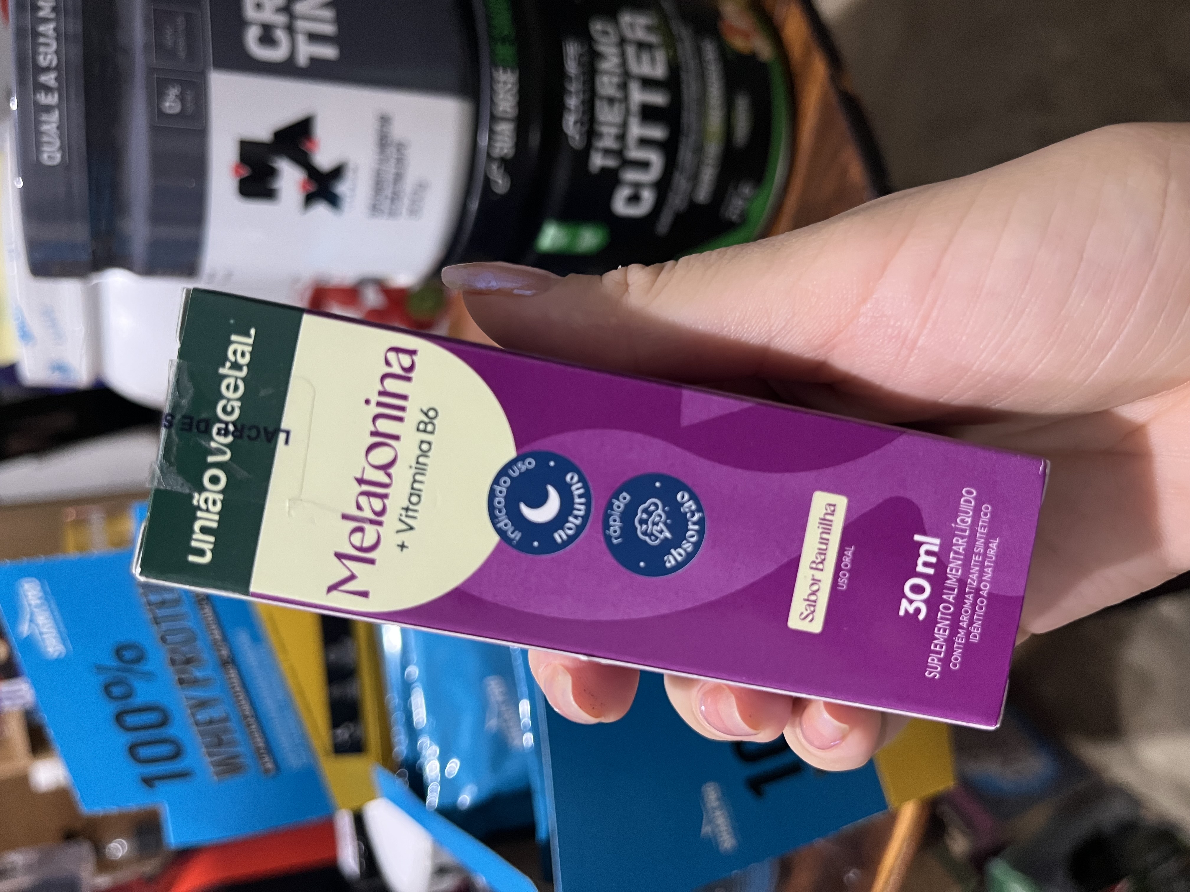 Melatonina + Vit B6, união vegetal
