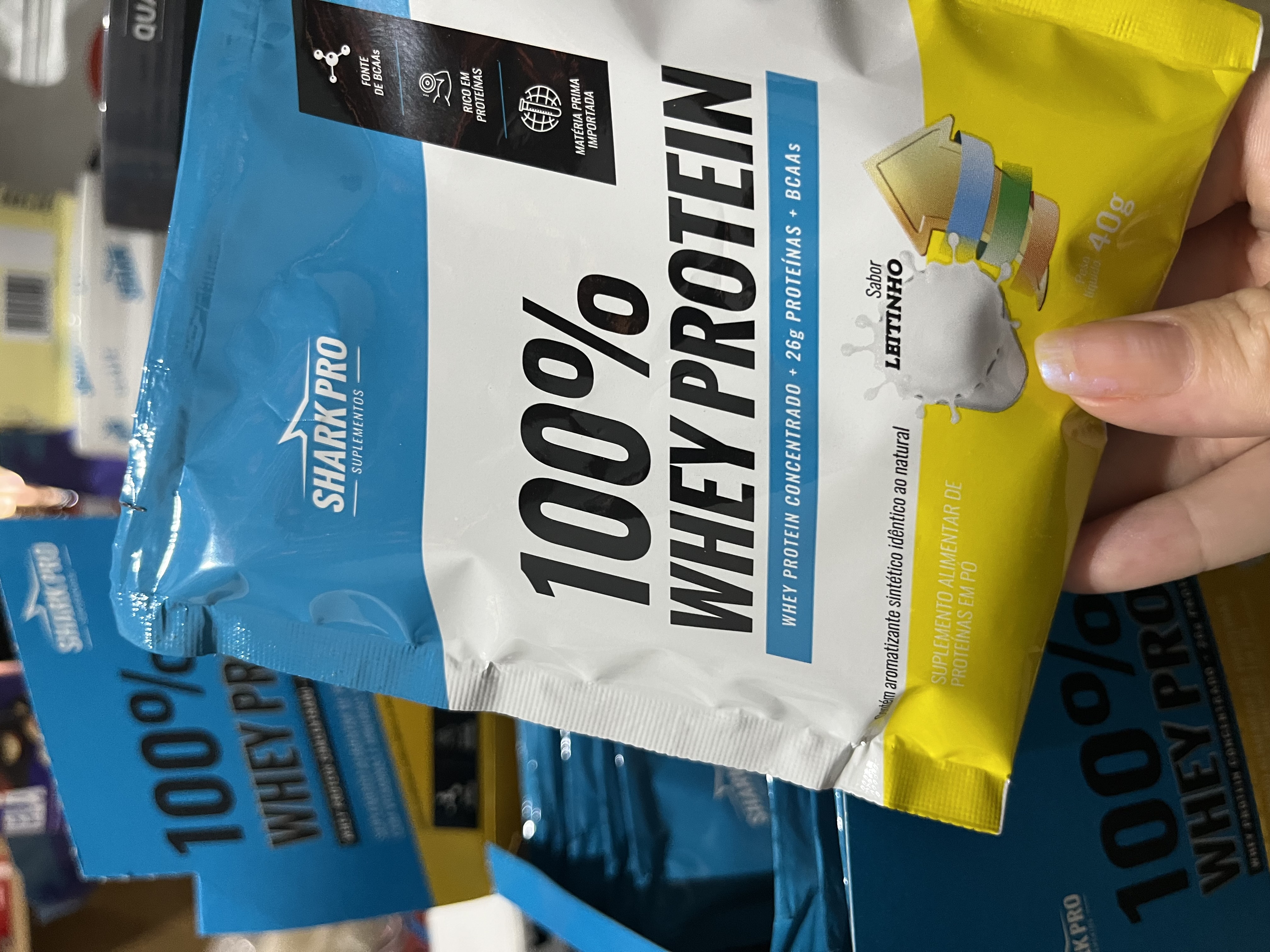 Sachê 100% whey, SharkPro